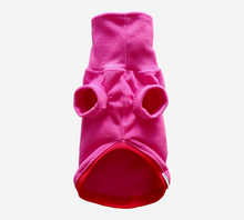 Load image into Gallery viewer, Stylecom.nz- Hot Pink Fleece Cat + Dog Top. Made in New Zealand