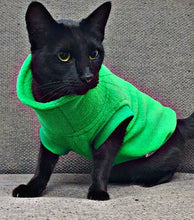 Load image into Gallery viewer, STYLECOM.NZ • Lime + Pink Dog | Cat Sleeveless Top - Size S