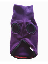 Load image into Gallery viewer, Deep purple fleece cat or dog top by Stylecom.nz
