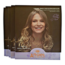 Load image into Gallery viewer, Angel Professional Deep Sea No Yellow for Blonde, Bronde and Grey Hair. x5 Sachets of shampoo and conditioner. Available STYLECOM.NZ