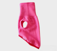 Load image into Gallery viewer, Stylecom.nz- Hot Pink Fleece Dog Sleeveless Top . Made in New Zealand