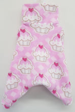 Load image into Gallery viewer, STYLECOM.NZ ~ NZ Designer Dog PJ's  Pink Strawberry Cupcake ~ Size Medium