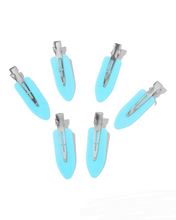 Load image into Gallery viewer, DINKY HAIR CLIPS - SET OF 6 ▪︎ BLUE