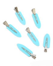 Load image into Gallery viewer, DINKY HAIR CLIPS - SET OF 6 ▪︎ BLUE