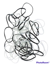 Load image into Gallery viewer, Hair Ties In Silver Tin Case ▪︎ x100 Mixed