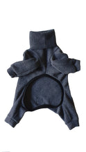 Load image into Gallery viewer, STYLECOM.NZ - NZ Designer Dog PJs Grey With Black Trim • Size Medium