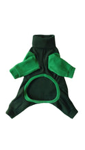 Load image into Gallery viewer, STYLECOM.NZ • NZ Designer Dog Pajamas Green + Lime Green - Size S