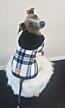 Load image into Gallery viewer, STYLECOM.NZ ~ Pure Envy Designer Dog Coat  Black + White ~ Size Medium