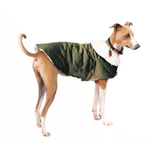 Load image into Gallery viewer, STYLECOM.NZ ▪︎ OLIVE GREEN  VELVET SHERPA COAT • SIZE XS 28cm