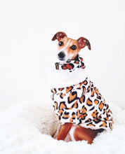 Load image into Gallery viewer, STYLECOM.NZ ~ ANIMAL PRINT + SHERPA TOP • SIZE SMALL