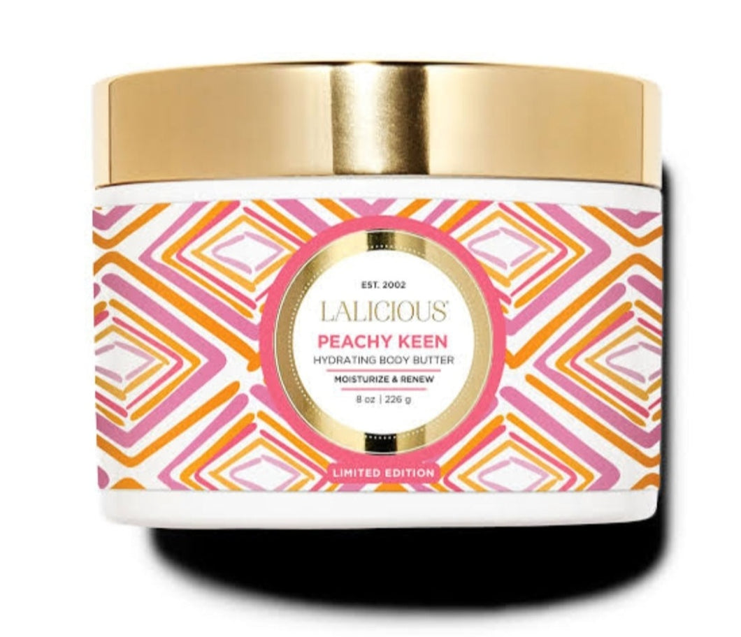 Lalicious Peachy Keen Body Butter for soft moisturised skin