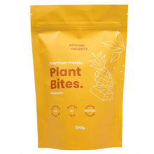 Load image into Gallery viewer, Nothing Naughty Premium Plant Protein Bites in Pineapple 300g. Made in New Zealand. 