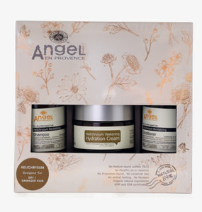 Angel En Provence ~ Helichrysum Dry Sham | Cond | Hydration Cream Gift Set