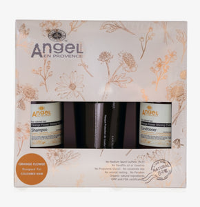 Angel En Provence ~ Orange Flower Coloured Sham | Cond | Mask Gift Set