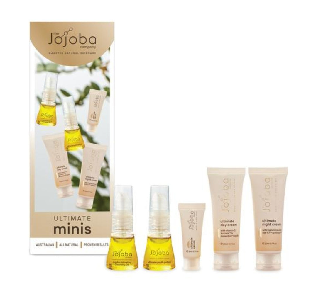 The Jojoba Company • Ultimate Anti-Ageing Minis • x5 Products