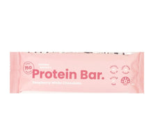 Load image into Gallery viewer, NOTHING NAUGHTY • Raspberry White Chocolate Protein Bars - Box x12 40g