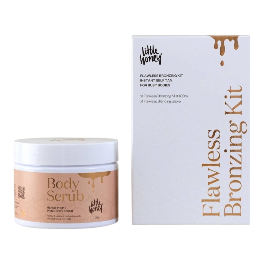 Little Honey Prep + Tan Kit Bundle. Available Stylecom.nz 