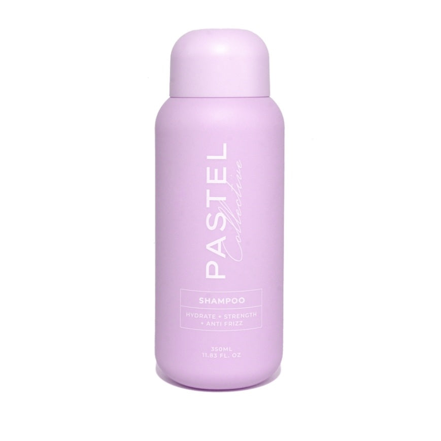 Pastel Collective - Hydrate + Strength + Anti Frizz Shampoo 350ml. Available at Stylecom.nz 