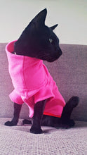 Load image into Gallery viewer, Stylecom.nz- Hot Pink Fleece Top for cats and dogs. Ideal for cats, puppies and small dogs.