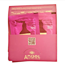 Load image into Gallery viewer, Angel En Provence Lavender Shampoo and Conditioner 8ml sachets for fine and volume hair