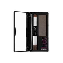 Load image into Gallery viewer, LUST Root Cover Up Hair Makeup Dark Brown 6g powder for temporary grey hair and root regrowth coverage in dark brunette hair