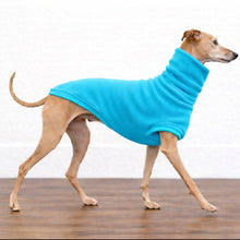 Load image into Gallery viewer, Lagoon Luxe Fleece Top – Dog Clothing NZ | Italian Greyhound Clothing | STYLECOM.NZ