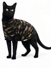 Load image into Gallery viewer, Camouflage Luxe Fleece Top - Small Dog &amp; Cat NZ | STYLECOM.NZ