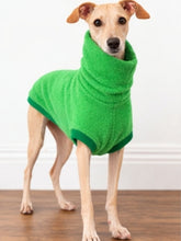 Load image into Gallery viewer, Kiwi Lime Luxe Fleece Top – Dog Clothing NZ | Italian Greyhound Clothing | STYLECOM.NZ