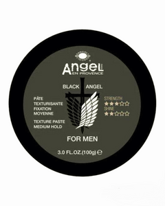 Black Angel For Men- texture paste styling product with medium hold available stylecom.nz 