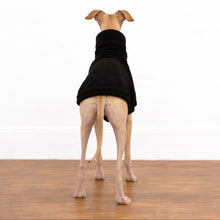 Load image into Gallery viewer, Midnight Luxe Fleece Top – Dog Clothing NZ | Italian Greyhound Clothing | STYLECOM.NZ
