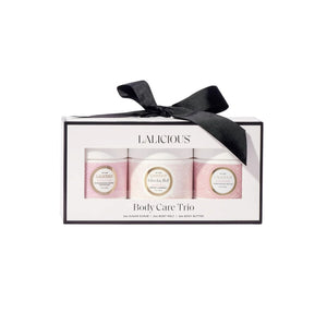 Lalicious Gift Set - Sugar Kisd Trio already wrapped in a stylish gift box