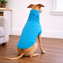 Load image into Gallery viewer, Lagoon Luxe Fleece Top – Dog Clothing NZ | Italian Greyhound Clothing | STYLECOM.NZ