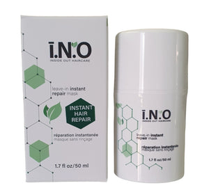 INO instant repair hair mask for frizzy, dry and damaged hair. Natural