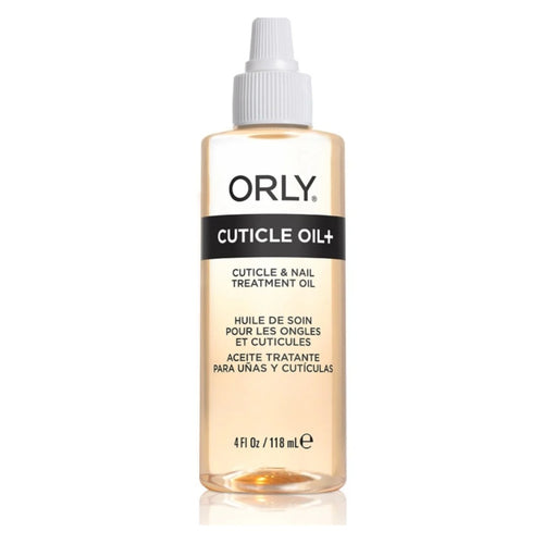 Orly Cuticle Oil + in a professional refill size 118ml. Available at Stylecom.nz 