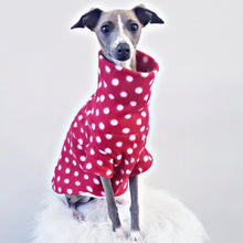 Load image into Gallery viewer, STYLECOM.NZ - Red + White Polka Dot Dog Top - Made In NZ • Size M