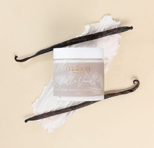 Malsea Vanilla Body Wash And Shave Cream
