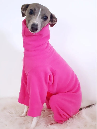STYLECOM.NZ - NZ Designer Dog PJs - Bright Pink - Size M