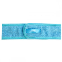 Load image into Gallery viewer, Esmi blue headband for cleansing, makeup and beauty. Available at Stylecom.nz 