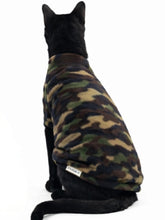 Load image into Gallery viewer, Camouflage Luxe Fleece Top - Small Dog &amp; Cat NZ | STYLECOM.NZ
