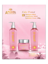 Load image into Gallery viewer, Angel Professional Deep Sea Colour Protect Gift Set. x3 Products. Available at Stylecom.nz 