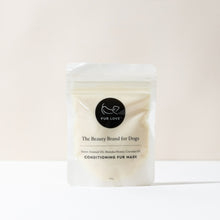 Load image into Gallery viewer, Fur Love Dog Natural Conditioning Mask Trial Size 100g for calm, soothed,  glossy skin and fur. Available at Stylecom.nz 