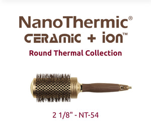 Olivia Garden ~ Nano Thermic Ceramic + Ion Round Barrel Brush 54mm