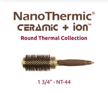 Load image into Gallery viewer, Olivia Garden ~ Nano Thermic Ceramic + Ion Round Barrel Brush 44mm