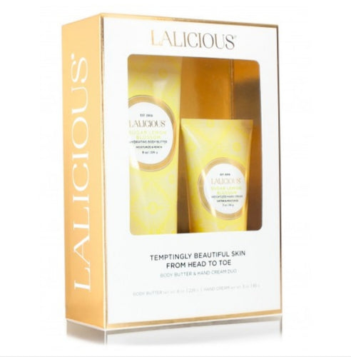 Lalicious ~ Body Butter & Hand Cream Duo ~ SUGAR LEMON BLOSSOM
