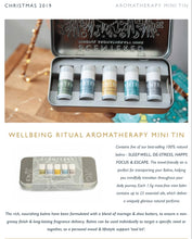 Load image into Gallery viewer, SCENTERED ~ Wellbeing Aromatherapy Mini Tin
