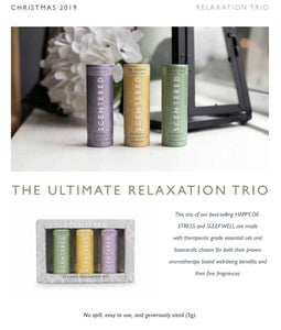 SCENTERED ~ The Ultimate Relaxation Trio Pack