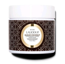 Load image into Gallery viewer, LALICIOUS ~ Whipped Sugar Body Scrub ~ SUGAR COCONUT 453g