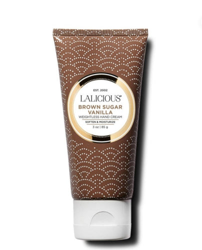 LALICIOUS ~ Luxurious Hand Cream ~ BROWN SUGAR VANILLA 85g
