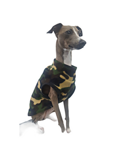 STYLECOM.NZ ~ Designer Dog /Cat Top Sleeveless  Camouflage ~ Size Small