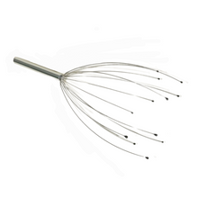 Load image into Gallery viewer, METAL SCALP MASSAGER • SILVER